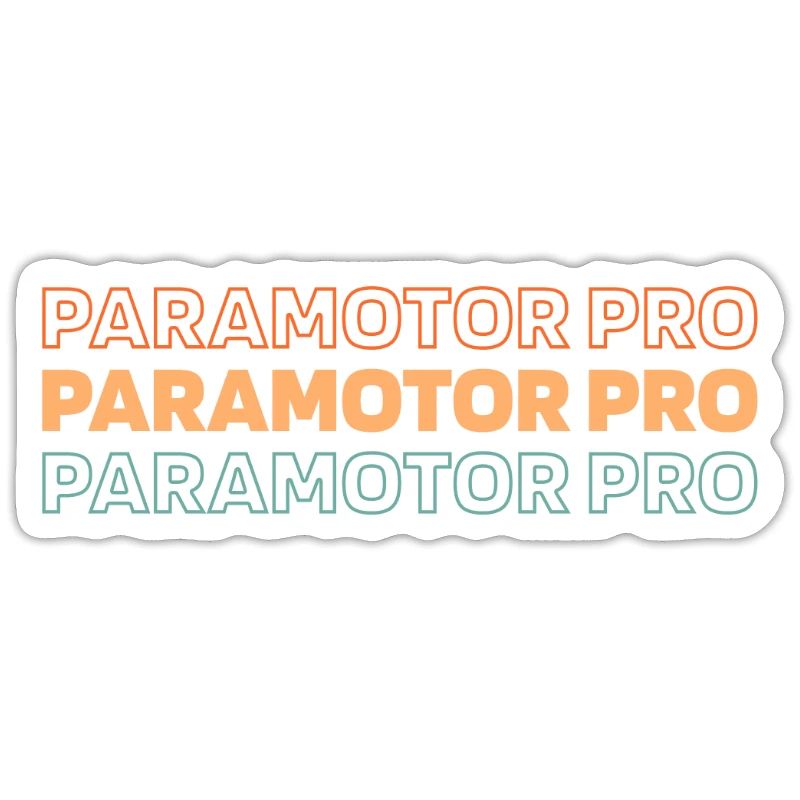 Paramotor paragliding
