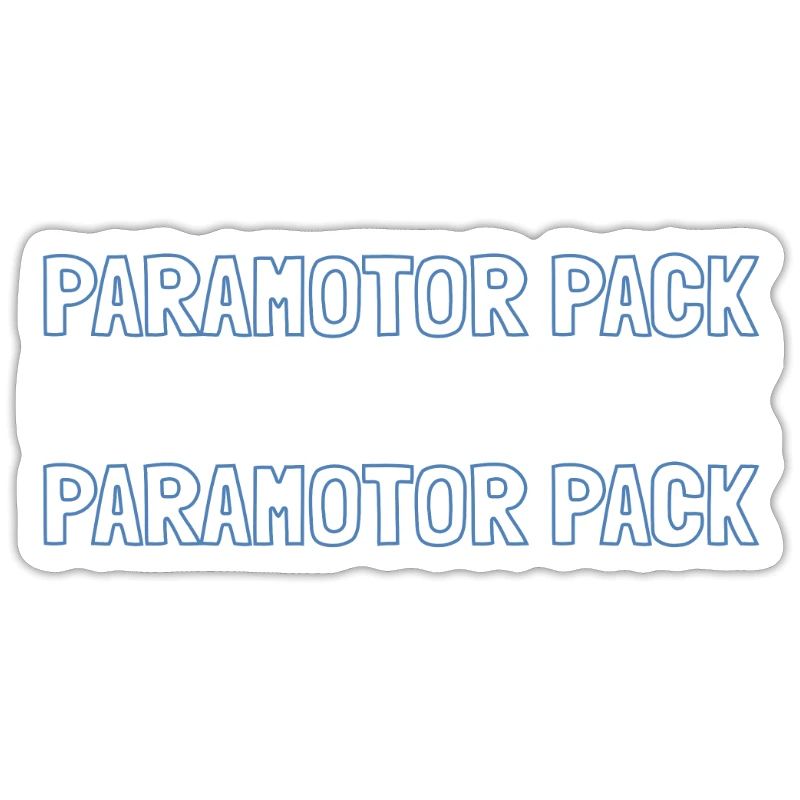 Paramotor paragliding