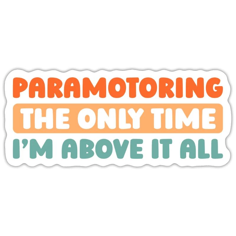 Paramotor paragliding