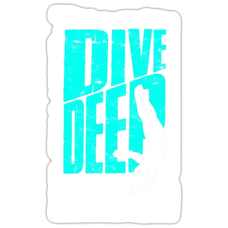 Diver Scuba Diving Dive Deep Think Deep