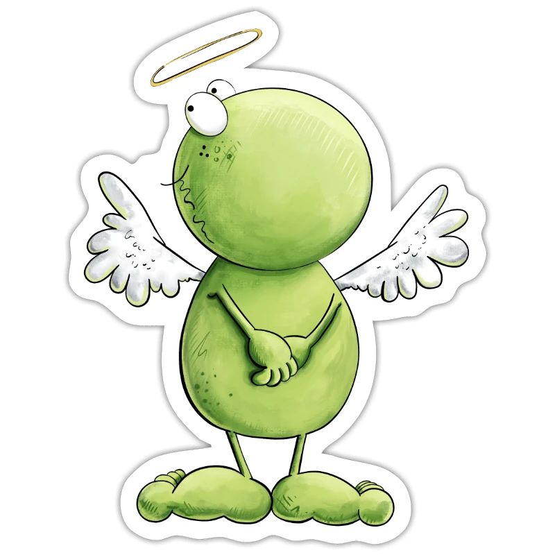 Frosch Engel Unschuld