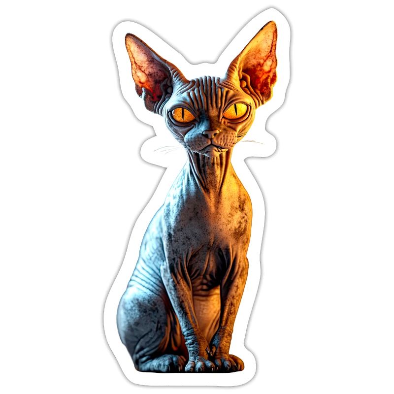 Chat Sphynx Chat Sphynx Chat Canadien Mignon Sphinx