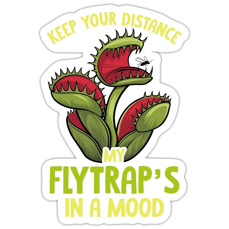Venus Flytrap Carnivore Plant Design