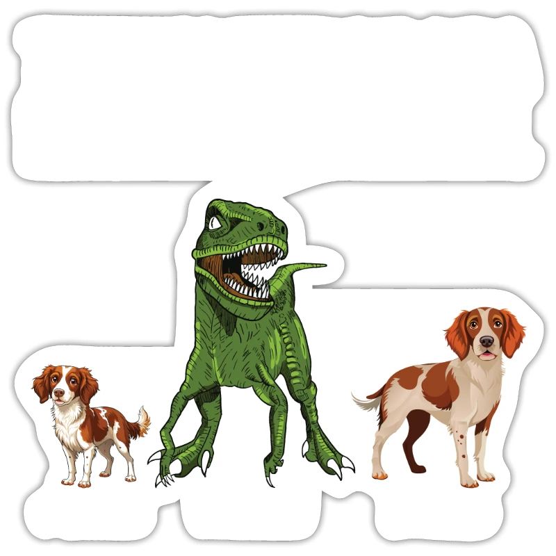 Die Evolution Eines Bretonischen Spaniel-hundes