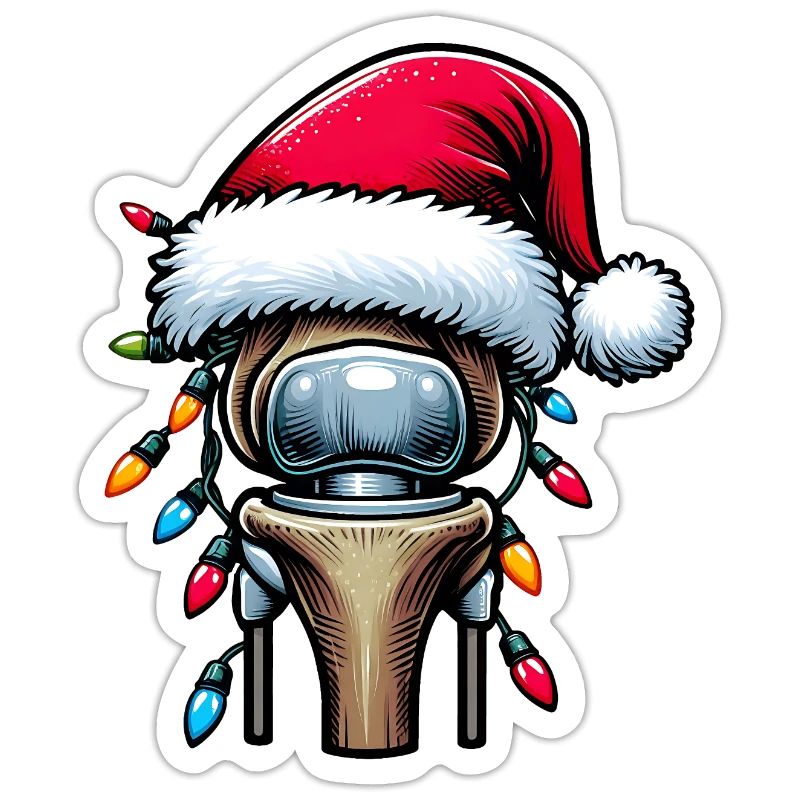 Knee Joint Replacement Bionic Surgery Christmas Fever