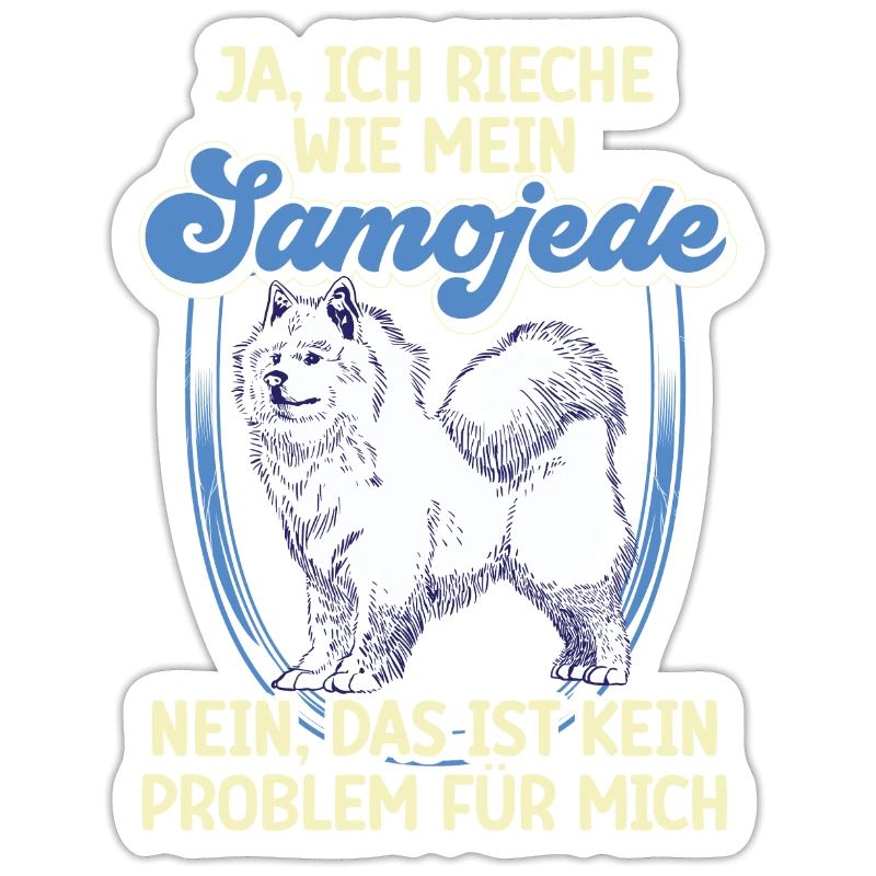 Samoyède Samoyède Spitz Odeur de Samoyède