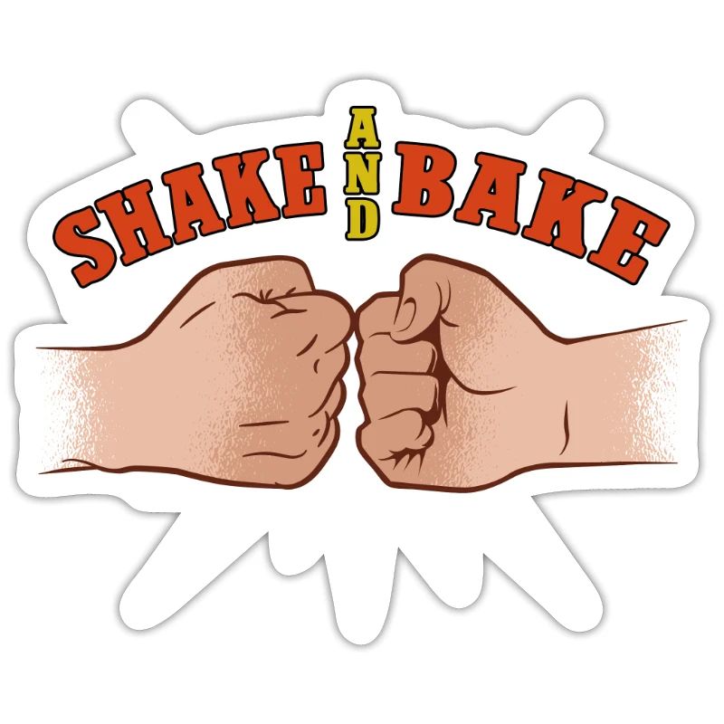 Shake And Bake Fauststoß Spaß Design
