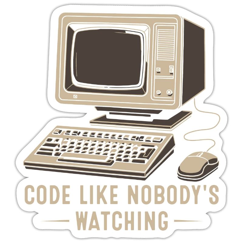 Code like nobody's watching.