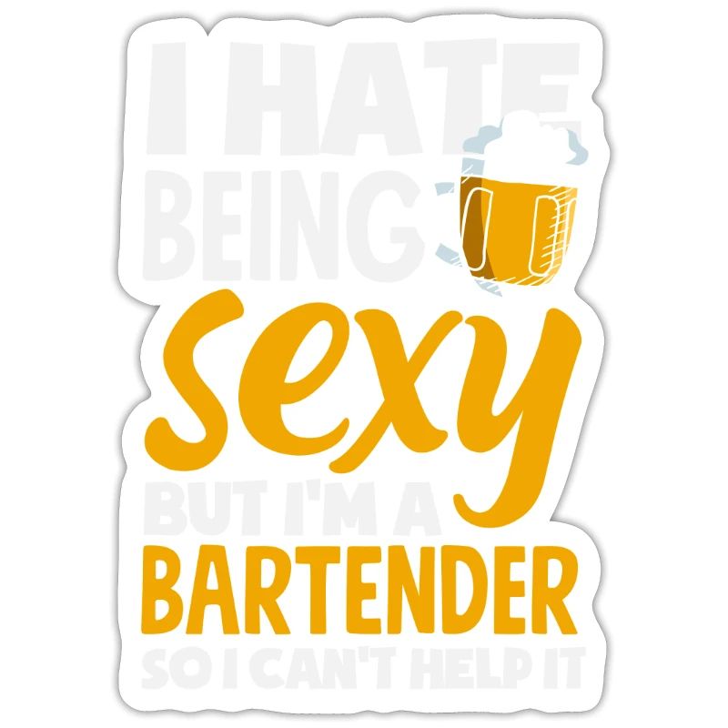 Funny Bartender Saying Bartender Gift