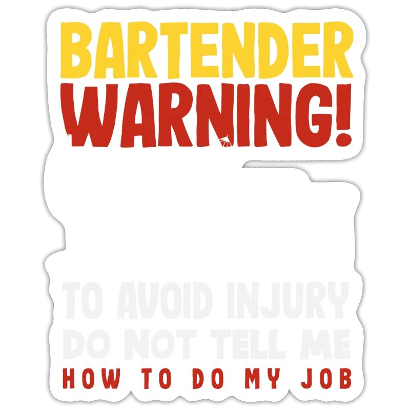 Funny Bartender Saying Bartender Gift