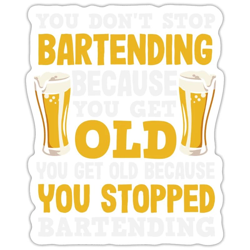 Funny Bartender Saying Bartender Gift