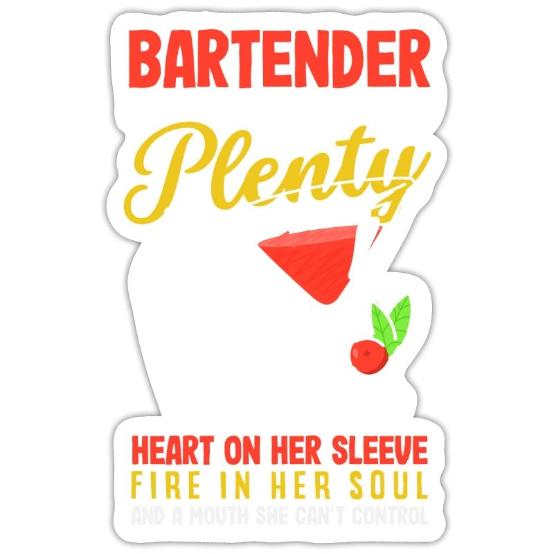 Funny Bartender Saying Bartender Gift