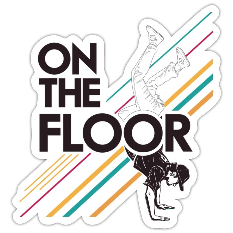Sur le sol - Conception Breakdance Cool