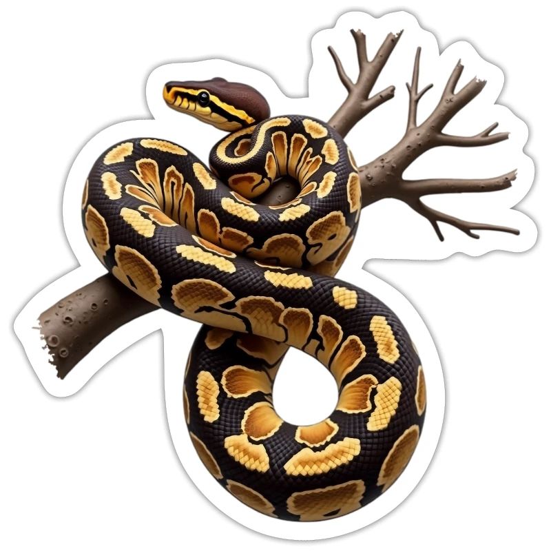 Roi Python Serpents Amoureux Terrarium Python