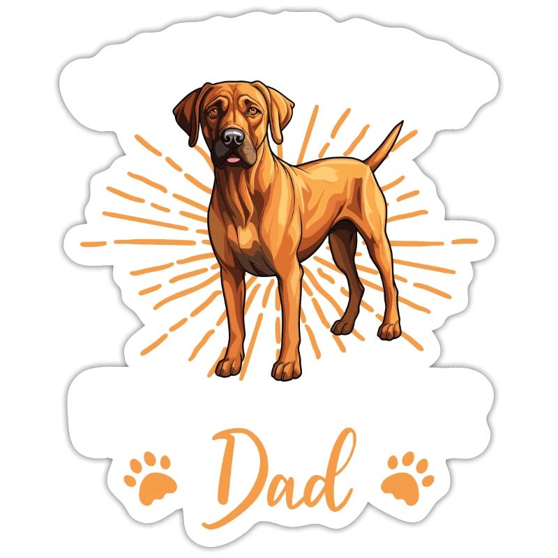 Rhodesian Ridgeback Groovy Ridgeback Dad