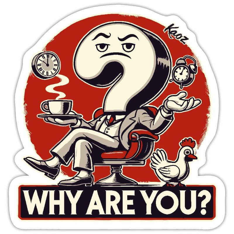 Pourquoi existez-vous ? Point d’interrogation
