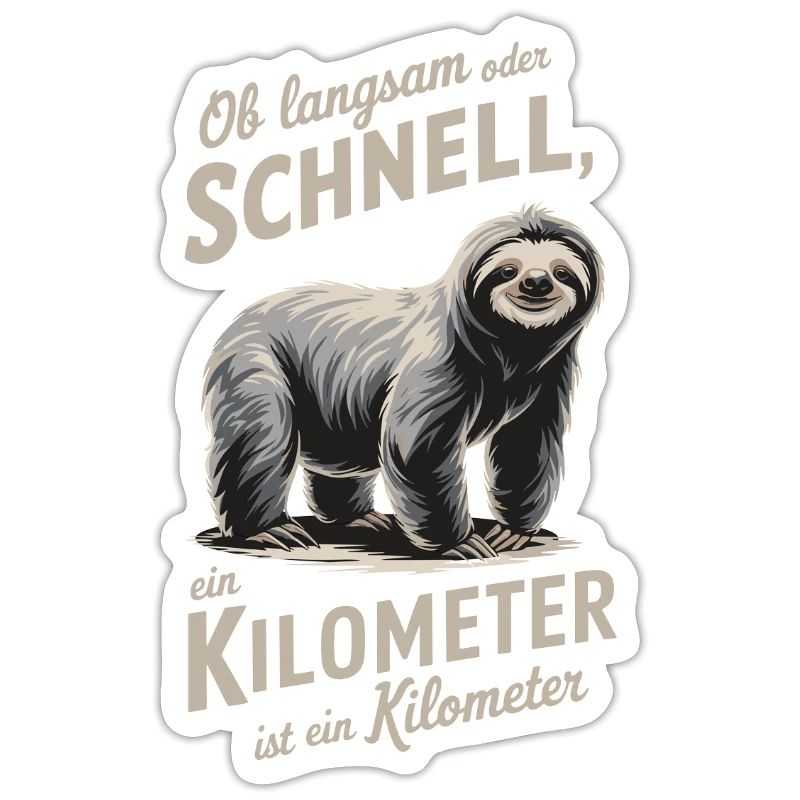 Egal ob langsam oder schnell,