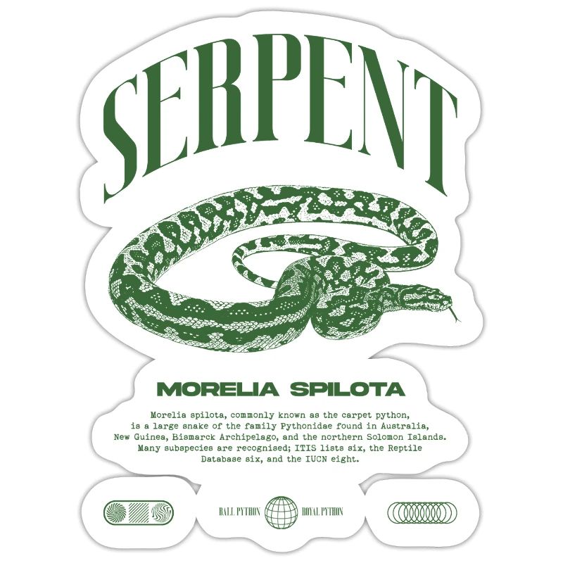 Teppich Python Moderne Reptile Keeper Streetwear