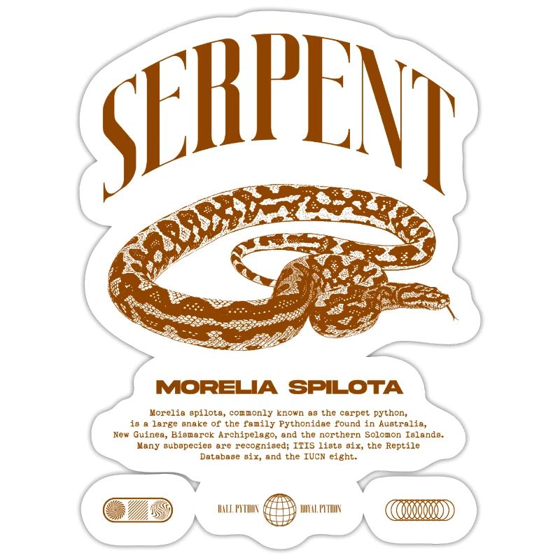 Teppich Python Moderne Reptile Keeper Streetwear