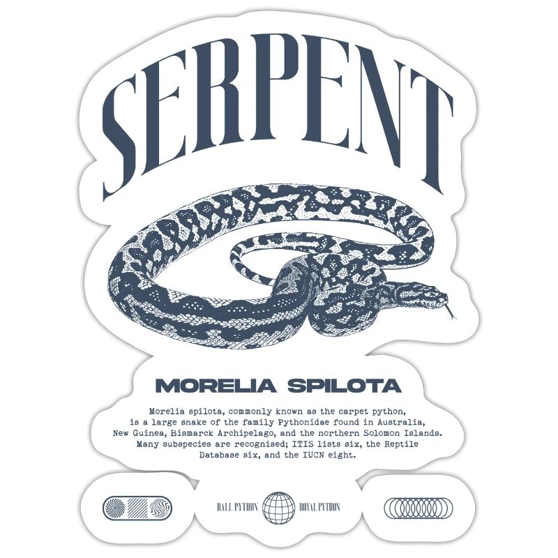 Teppich Python Moderne Reptile Keeper Streetwear