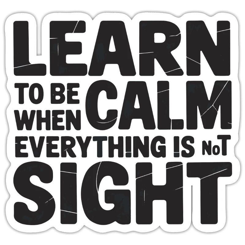 COOL TSHIRT, LEARN CALM