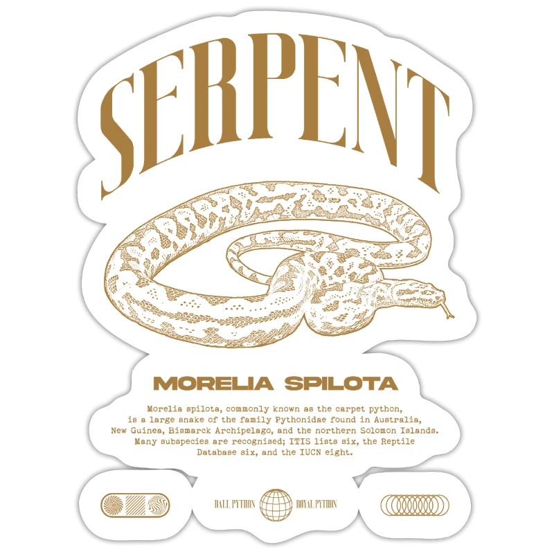 Teppich Python Moderne Reptile Keeper Streetwear