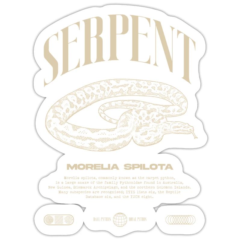 Teppich Python Moderne Reptile Keeper Streetwear