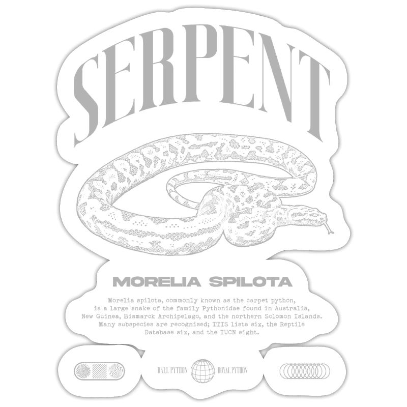 Teppich Python Moderne Reptile Keeper Streetwear