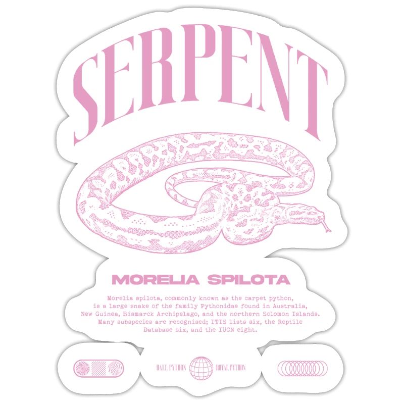 Teppich Python Moderne Reptile Keeper Streetwear