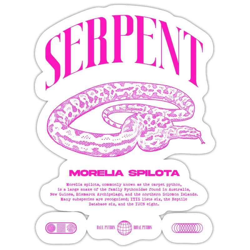 Teppich Python Moderne Reptile Keeper Streetwear
