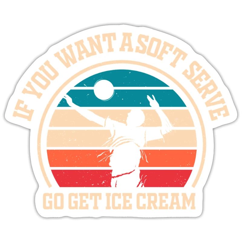 Wenn Sie ein Softeis wollen, holen Sie sich Eis