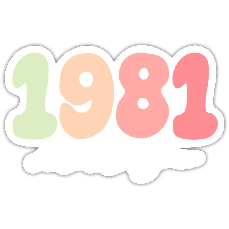 Anniversaire Année de naissance 1981