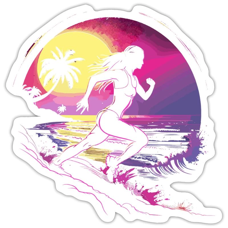 Runner Synthwave