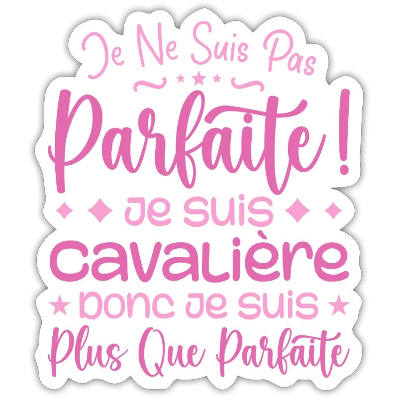 Une Cavalière plus que parfaite, métier de rêve