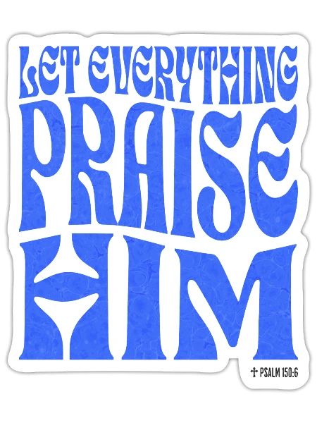 Christianity Christian Bible Verse - Sticker size S (10 x 10 cm) - white matte - Front