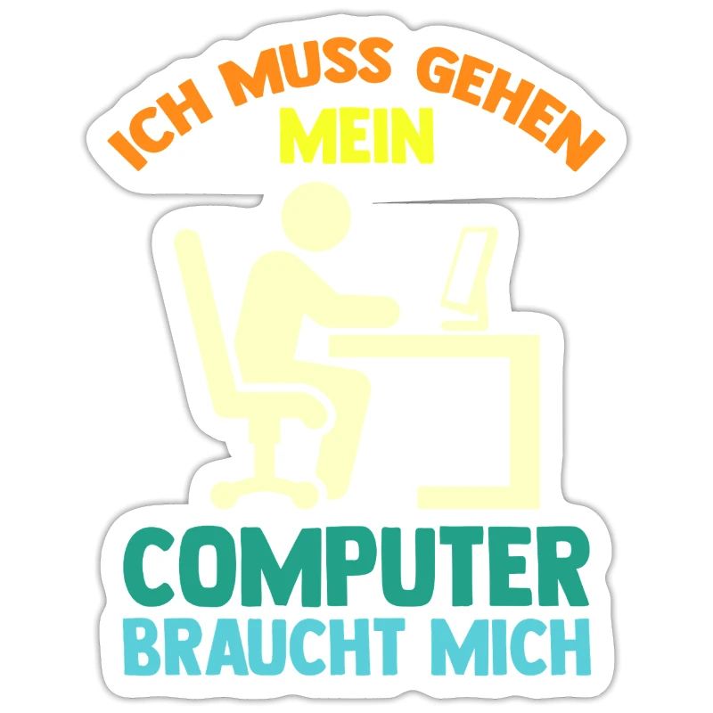 Computer Gamer Zocker Programmierer Administrator