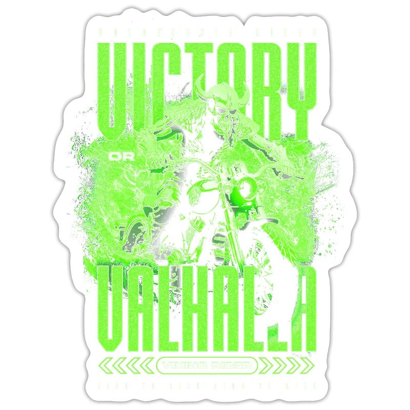 Motorrad Nordische Wikinger Sieg Oder Walhalla