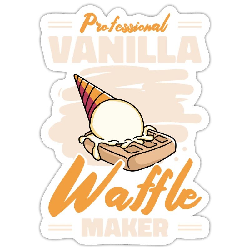 Professional Vanilla Waffle Maker