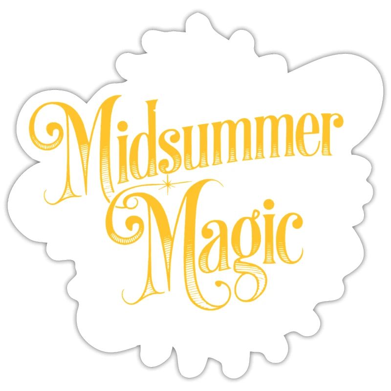 Mystical Midsummer Magic Celestials Witchy Boho Su