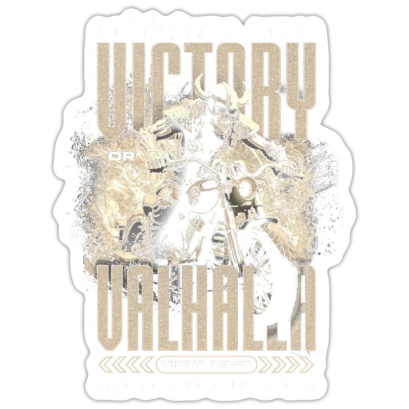 Motorrad Nordische Wikinger Sieg Oder Walhalla