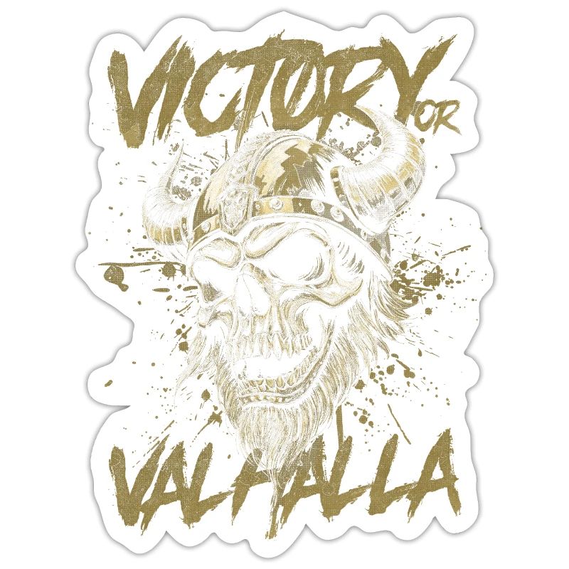 Nordischer Wikingersieg oder Walhalla