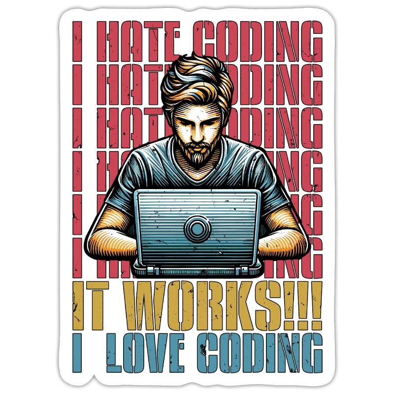 Codeur Je déteste coder Développeur Technologie Codeurs