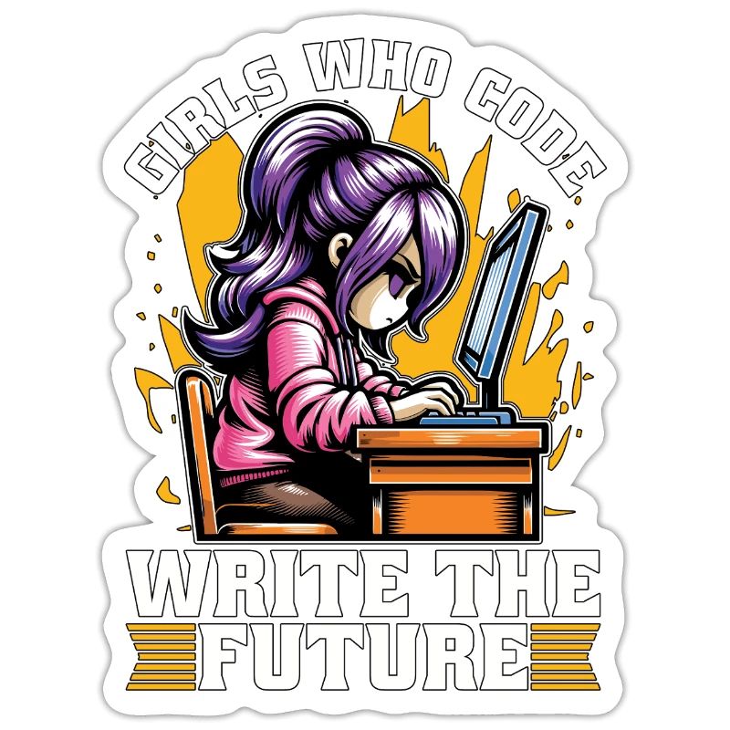 Coder Girls Who Code Write The Future Developer