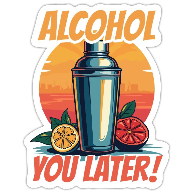 Bartender Bartender Bartending Alcohol You Later!
