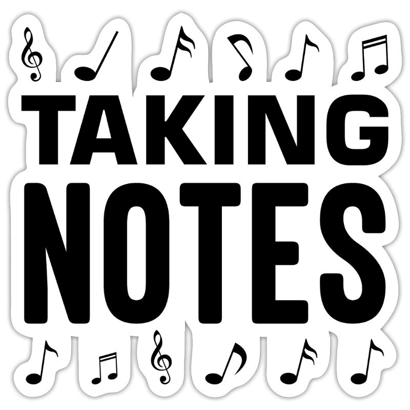 Musical Design Taking Notes