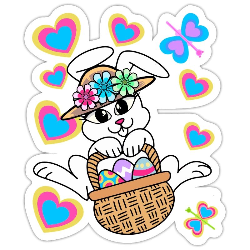 Easter Bunny Easter Bunny Eggs Easter Eggs Easter