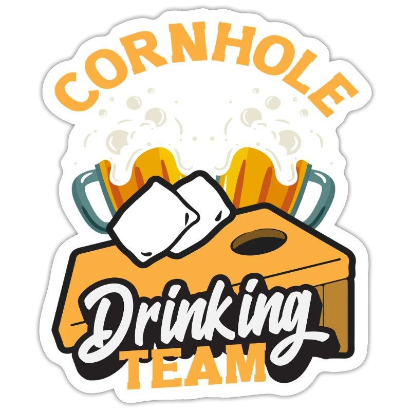 Cornhole Drinking Team Fun for Cornhole Players