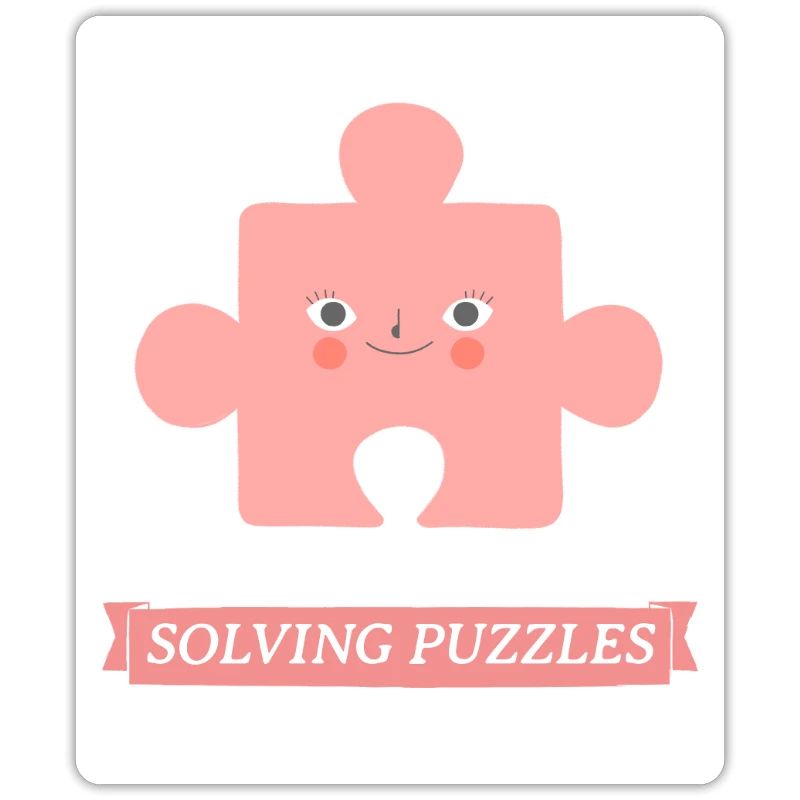 SOLVING PUZZLES AND AVOIDING PEOPLE