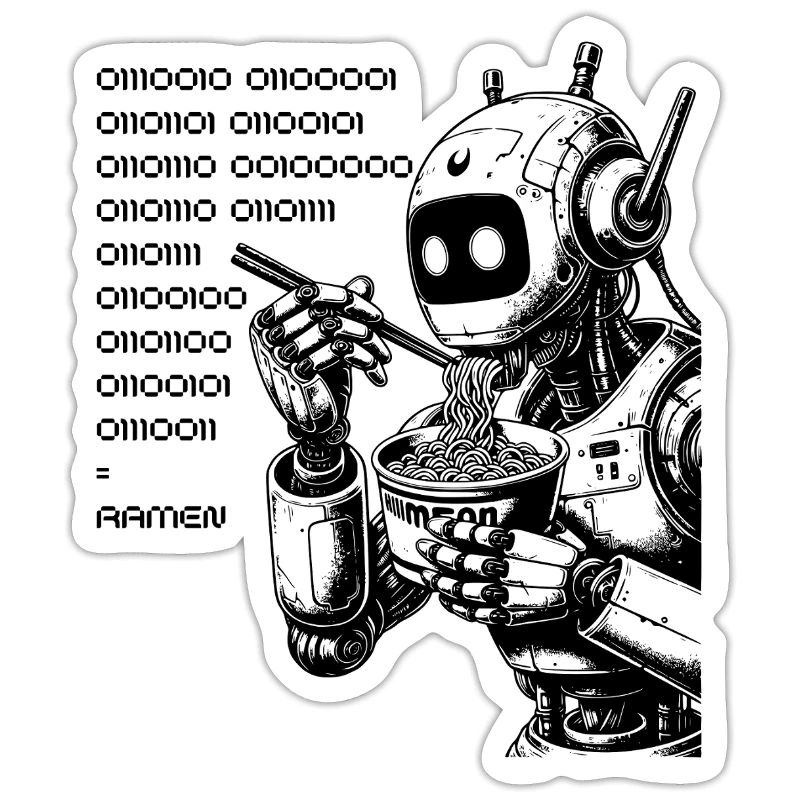 Binary Ramen Code Robot