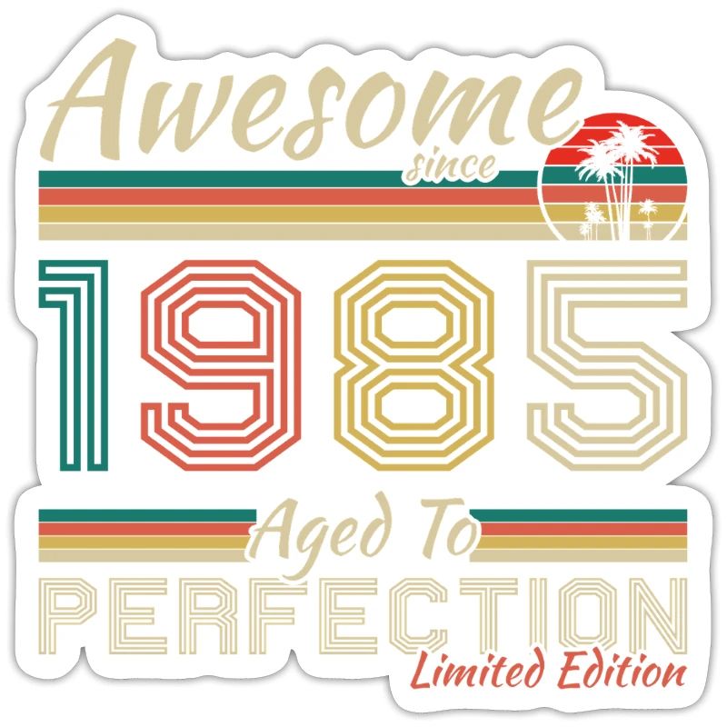 1985 Vintage-Retro-Geburtstagsgeschenk